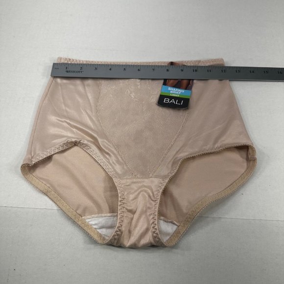 Bali Women's Size Large Panty Brief Shaper Light Beige New With Tags - Picture 9 of 11